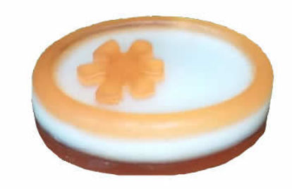 Picture of 30g Oval Flower - Rooibos and Baby Soap