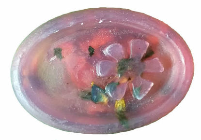Picture of 30g Oval Flower - Rose Water with Rose Petals