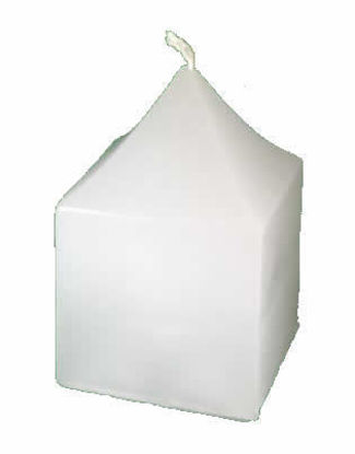 Picture of Large Pointed Square (White) (Mild Lavender)