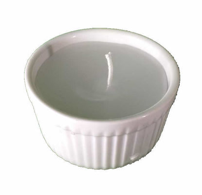 Picture of Small Scented Candle (Normal Wax) in Ramekin (Mild Lavender)